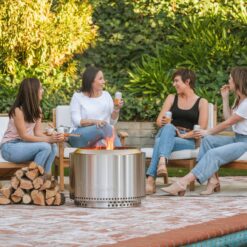 Solo Stove 27-in W Stainless steel Round Portable Wood-Burning Fire Pit