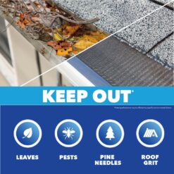 Atlas Gutter Guard 96 FT. Silver Stainless steel 5-in x 48-in ) Gutter guard 24 -Pack