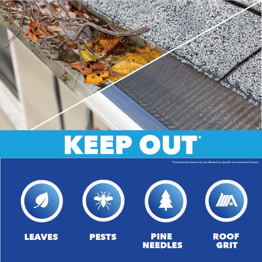 Atlas Gutter Guard 96 FT. Silver Stainless steel 5-in x 48-in ) Gutter guard 24 -Pack