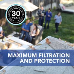 Atlas Gutter Guard 96 FT. Silver Stainless steel 5-in x 48-in ) Gutter guard 24 -Pack