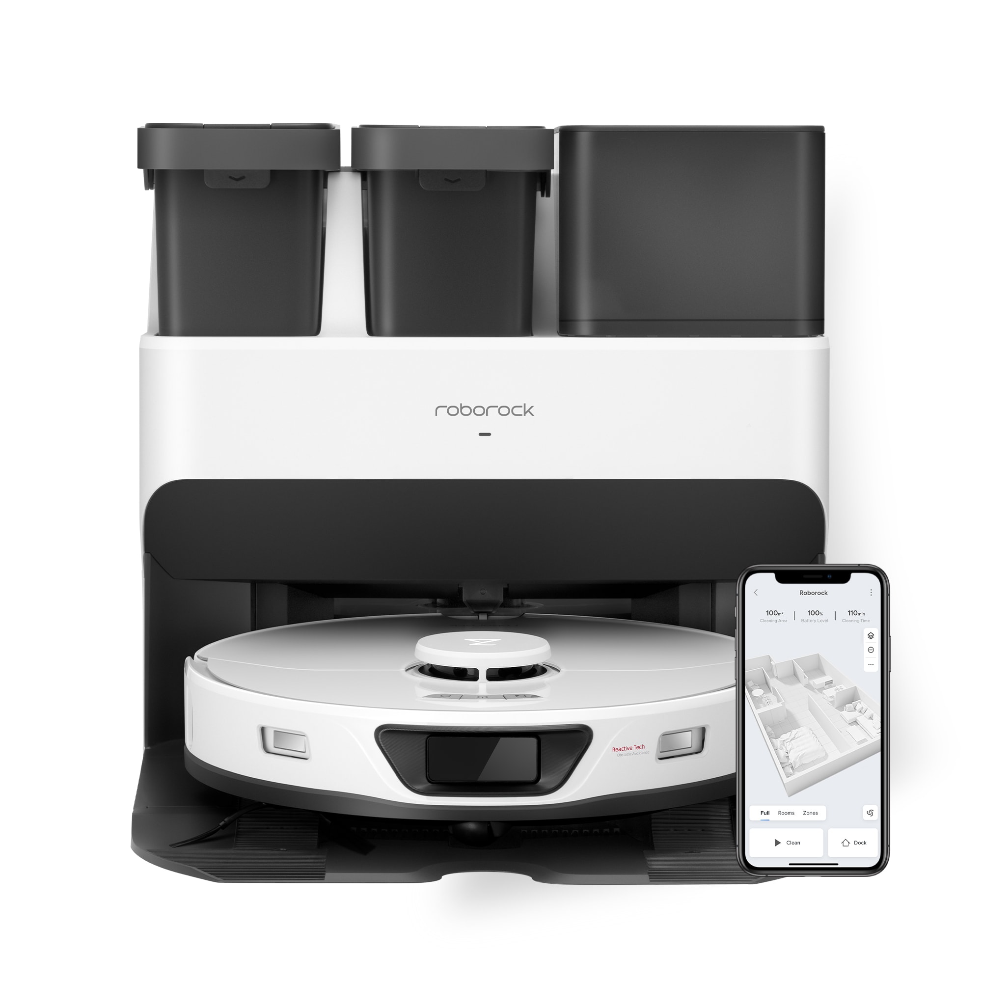 Roborock roborock S7 Max Ultra Auto Charging Self Emptying Pet Robotic Vacuum Cleaner and Mop