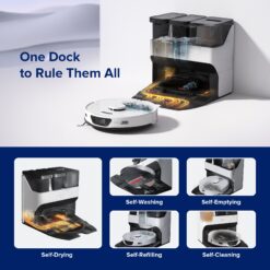 Roborock roborock S7 Max Ultra Auto Charging Self Emptying Pet Robotic Vacuum Cleaner and Mop