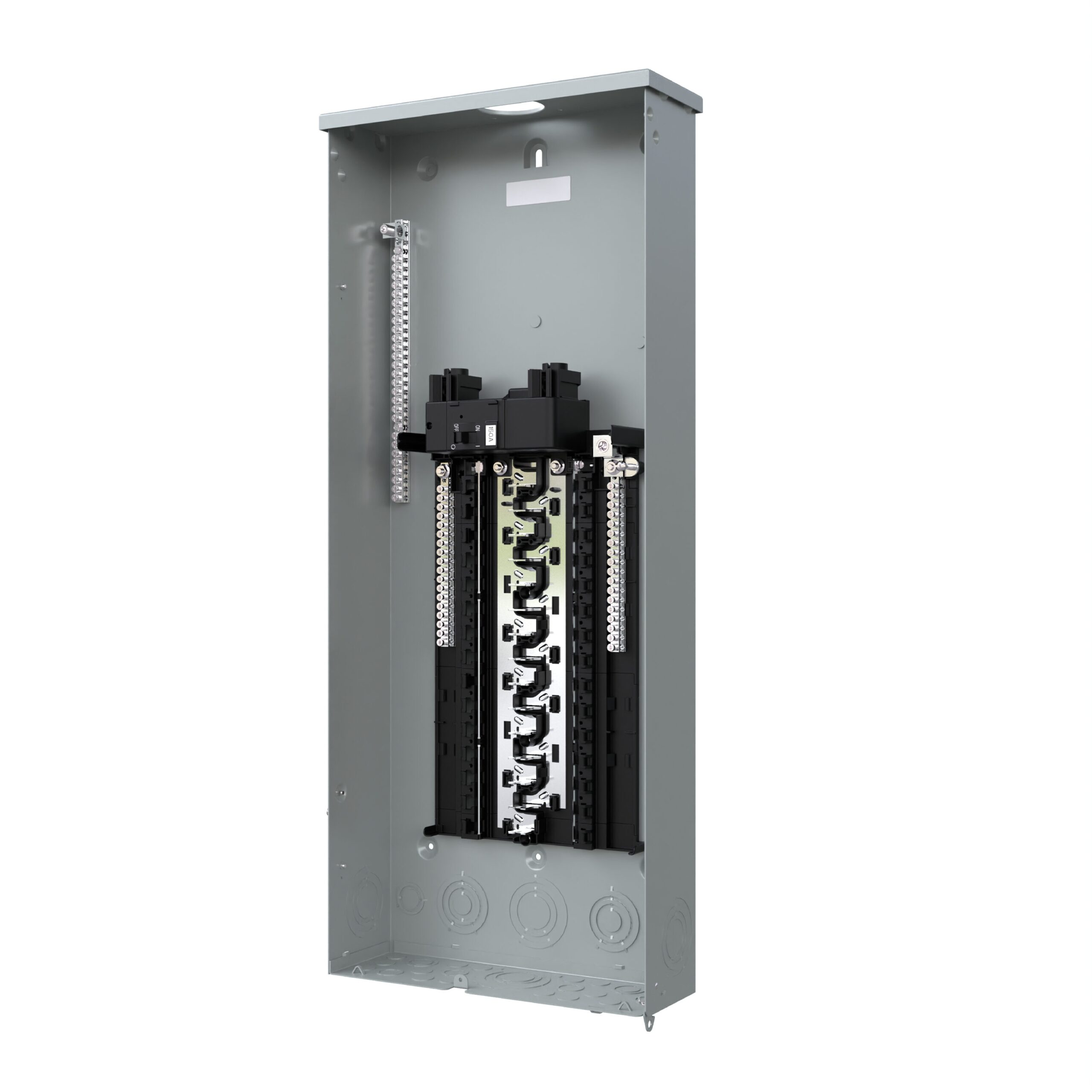 Siemens SN 150 -Amp 30 -Spaces 48 -Circuit Outdoor Main Breaker Plug-On Neutral Load Center