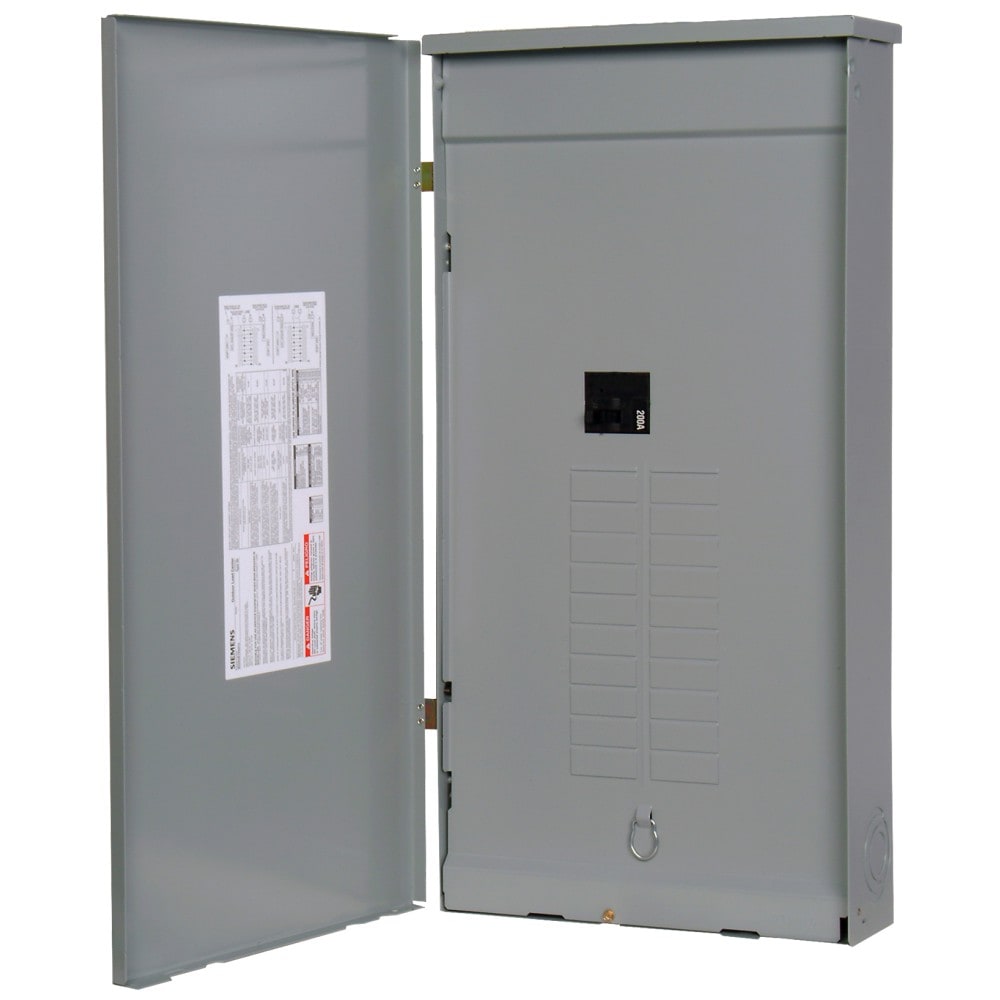 Siemens SN 200 -Amp 30 -Spaces 48 -Circuit Outdoor Main Breaker Plug-On Neutral Load Center