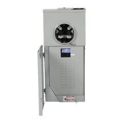 Eaton Type BR 200 -Amp 20 -Spaces 40 -Circuit Outdoor Main Breaker Meter Combo Load Center
