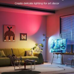 Govee Tree Floor Lamp Compatible with Matter, 3 Rotatable Lights with LuminBlend Technology, Standing Lamp with 64 Dynamic Scenes, Music Sync, Ideal Floor Lamp for Living Room, Bedroom, Office