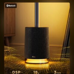 Govee Floor Lamp Pro, RGBICWW LED Lamp with Bluetooth Speaker and White Noise, 2100 Lumens Standing Lamp, Works with Matter, 16 Million Colors, Music Sync, Floor Lamp for Bedroom, Living Room
