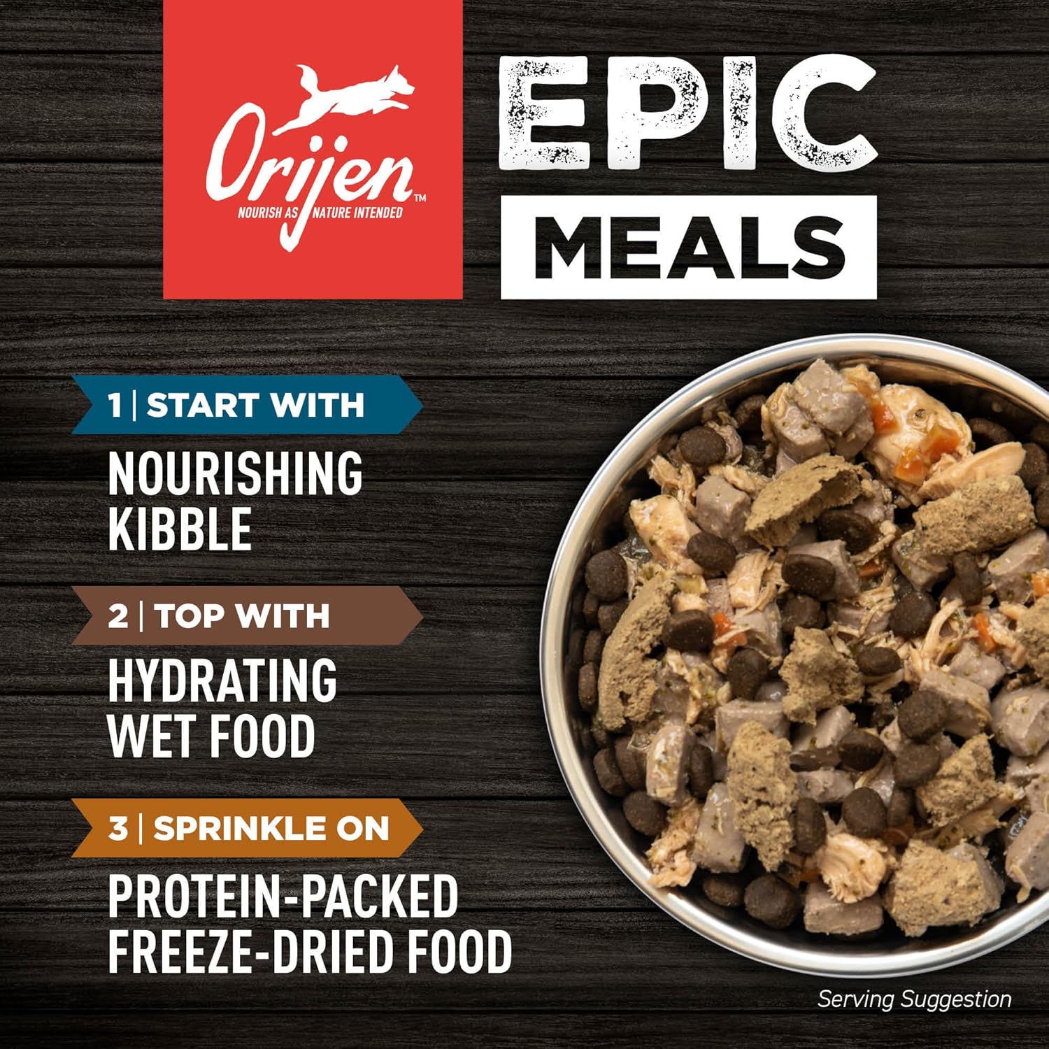 ORIJEN Grain Free High Protein Dry Dog Food Original Recipe 13lb Bag