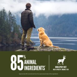 ORIJEN Grain Free Poultry Free High Protein Dry Dog Food Tundra Recipe 23.5lb Bag