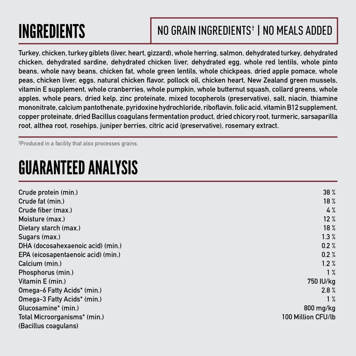 ORIJEN Grain Free High Protein Dry Dog Food Small Breed Recipe 10lb Bag