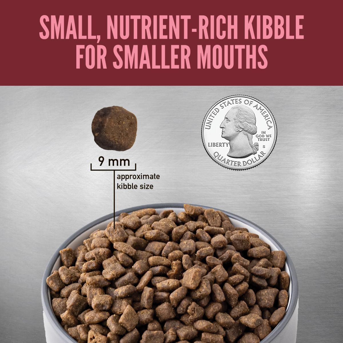ORIJEN Grain Free High Protein Dry Dog Food Small Breed Recipe 10lb Bag