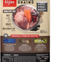 ORIJEN Amazing Grains High Protein Dry Dog Food Regional Red Recipe 22.5lb Bag