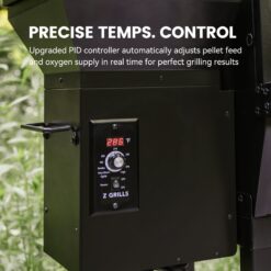 Z GRILLS ZPG-10002B2E 1057-Sq. in Sliver Pellet Grill