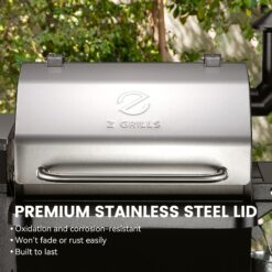 Z GRILLS ZPG-10002B2E 1057-Sq. in Sliver Pellet Grill