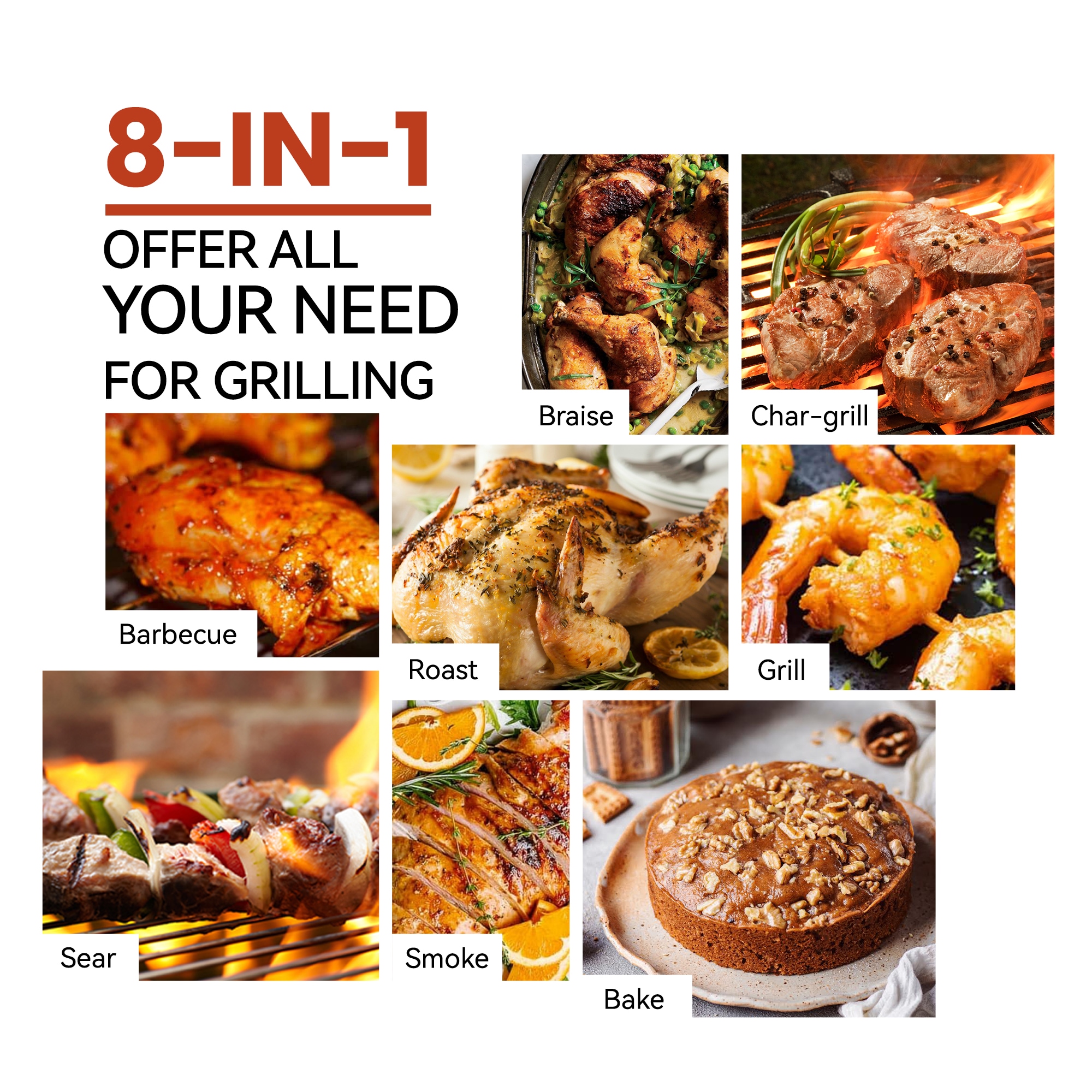Z GRILLS ZPG-10002B2E 1057-Sq. in Sliver Pellet Grill