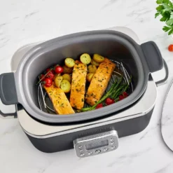 GreenPan Elite 6qt Slow Cooker, Graphite
