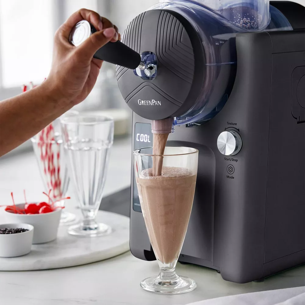 GreenPan Frost Ice Cream and Frozen Drink Maker, Licorice