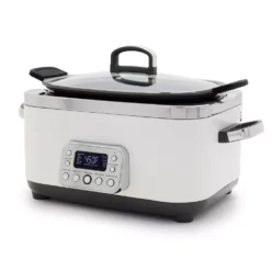 GreenPan Elite 6qt Slow Cooker, Cream