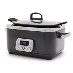 GreenPan Elite 6qt Slow Cooker, Graphite