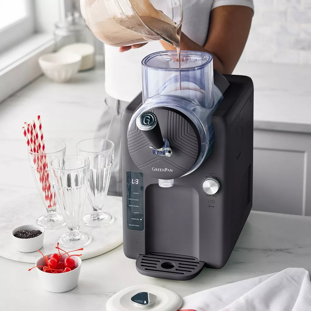 GreenPan Frost Ice Cream and Frozen Drink Maker, Licorice
