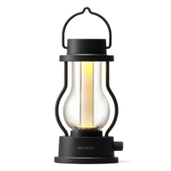BALMUDA The Lantern | Rechargeable LED Lantern | 3 Light Modes: Candle, Amber, & Warm White | Black​