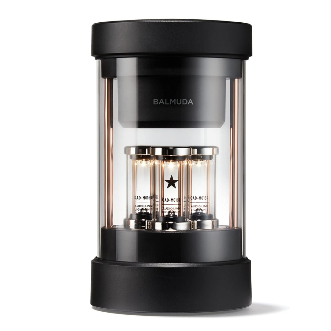 BALMUDA The Speaker | Portable Bluetooth Speaker | 3D Crystal Sound & LED Light Show