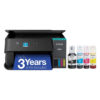 Epson EcoTank ET-2980 Wireless All-in-One Color Supertank Printer, 15 PPM, 1.44" Color Screen, Auto 2-Sided Printing - Black