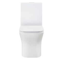 Swiss Madison Concorde One Piece Square Toilet Dual Flush 1.1/1.6 gpf in Matte White