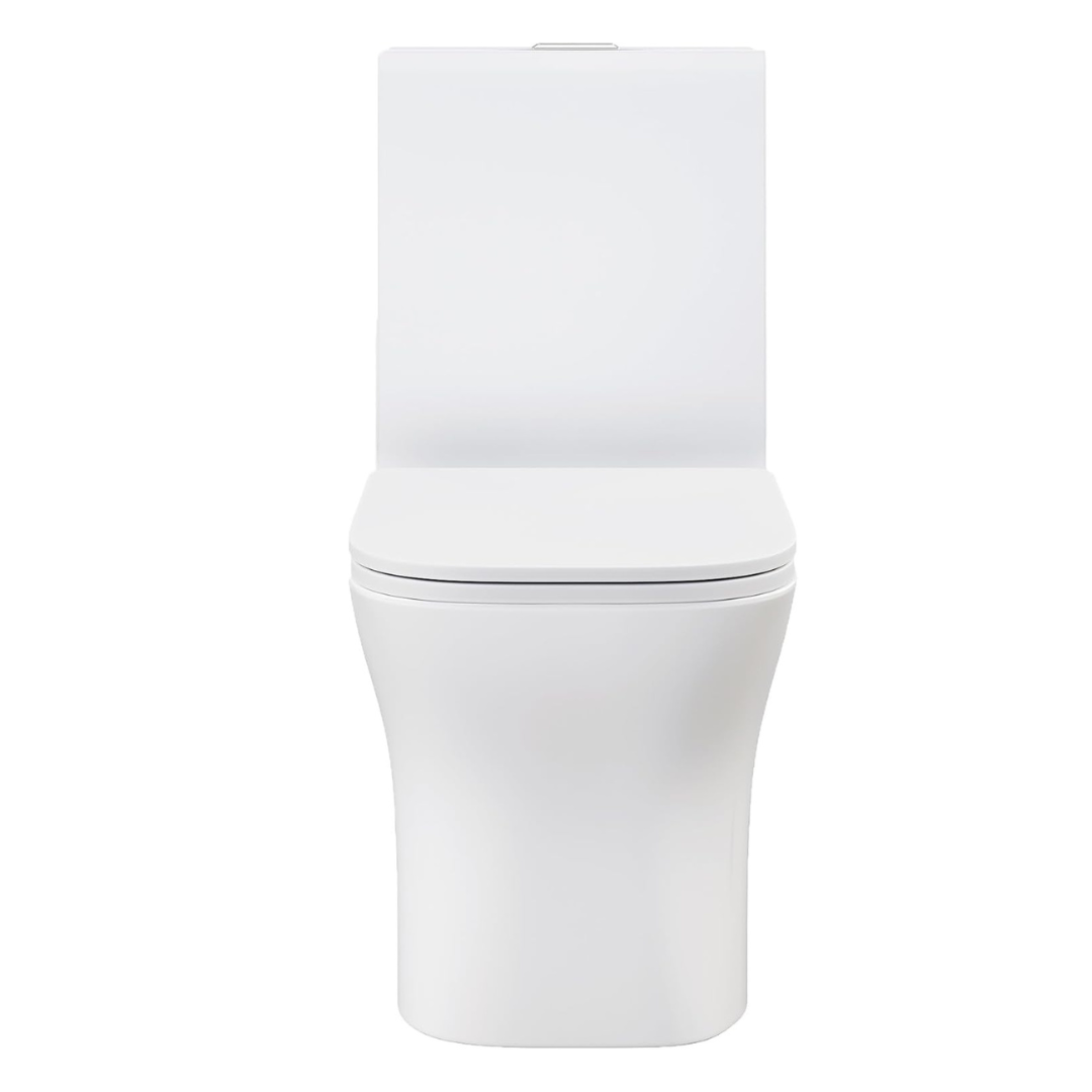 Swiss Madison Concorde One Piece Square Toilet Dual Flush 1.1/1.6 gpf in Matte White