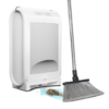 EyeVac Pro Touchless Vacuum Automatic Dustpan - Ultra Fast & Powerful, 1400 Watt (White)