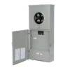 Siemens 200 -Amp 8 -Spaces 16 -Circuit Outdoor Main Breaker Meter Combo Load Center