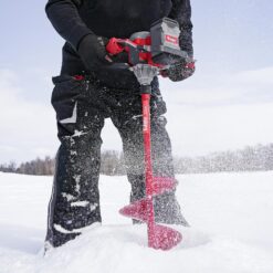 Eskimo E40 Electric Ice Fishing Auger, Full Power 40v Lithium-ion Battery