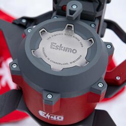 Eskimo E40 Electric Ice Fishing Auger, Full Power 40v Lithium-ion Battery