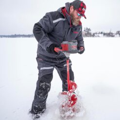 Eskimo E40 Electric Ice Fishing Auger, Full Power 40v Lithium-ion Battery