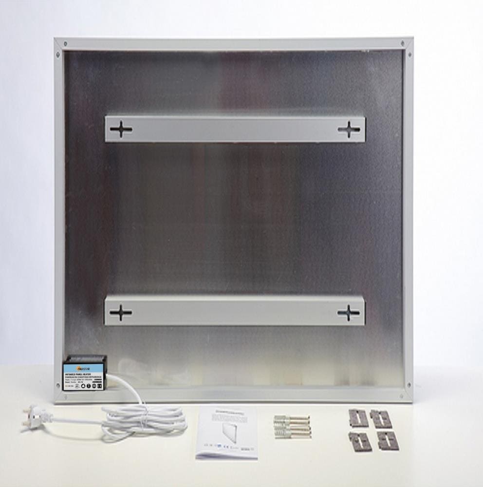 Wexstar Infrared Panel Heater Up to 400-Watt 120 -Volt Radiant Heater ( 23.5-in L x 23.5-in H Grille )