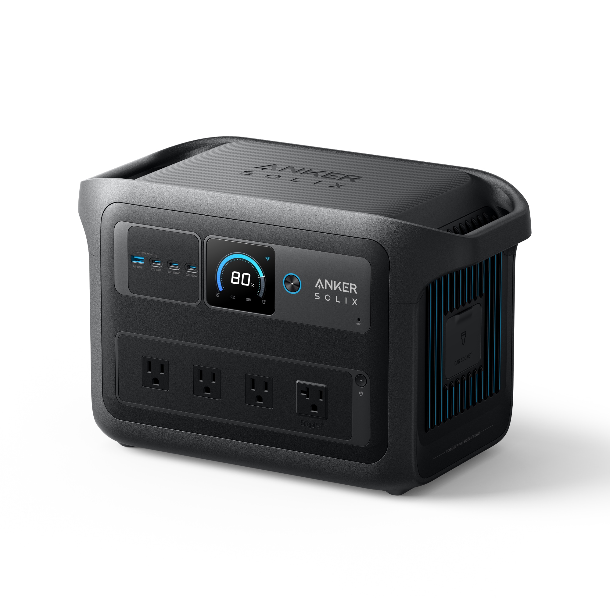 Anker SOLIX C1000X Gen 2 (1,024Wh) Home Backup 2000 -Watts Portable Power Station