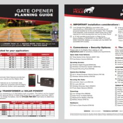 Mighty Mule 18-Feet Single swing Universal Battery Driveway Gate Opener Kit (Solar Compatible)