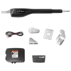 Mighty Mule 16-Feet Single swing Universal Battery Driveway Gate Opener Kit (Solar Compatible)