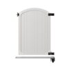 WamBam Fence Premium 6-ft H x 4-ft W Arched Privacy Vinyl Fence gate No Dig (Unassembled)