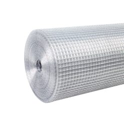 Maocao Hoom 100-ft x 5-ft 19 -Gauge Silver Metal Welded Wire Rolled Fencing 1/2-in x 1/2-in - Mesh Size
