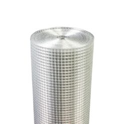Maocao Hoom 100-ft x 4-ft 19 -Gauge Silver Metal Welded Wire Rolled Fencing 1/2-in x 1/2-in - Mesh Size