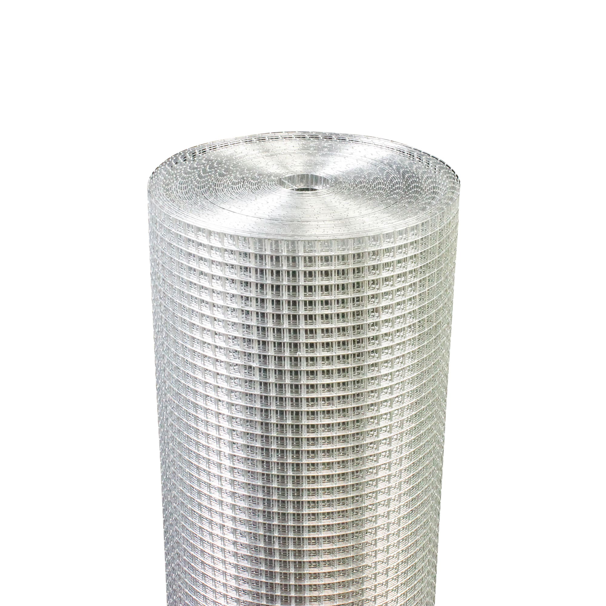 Maocao Hoom 100-ft x 4-ft 19 -Gauge Silver Metal Welded Wire Rolled Fencing 1/2-in x 1/2-in - Mesh Size