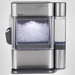 GE Profile Opal 2.0 Ultra Nugget Ice Maker with Side Tank and Scale Inhibiting Filter, Stainless Steel