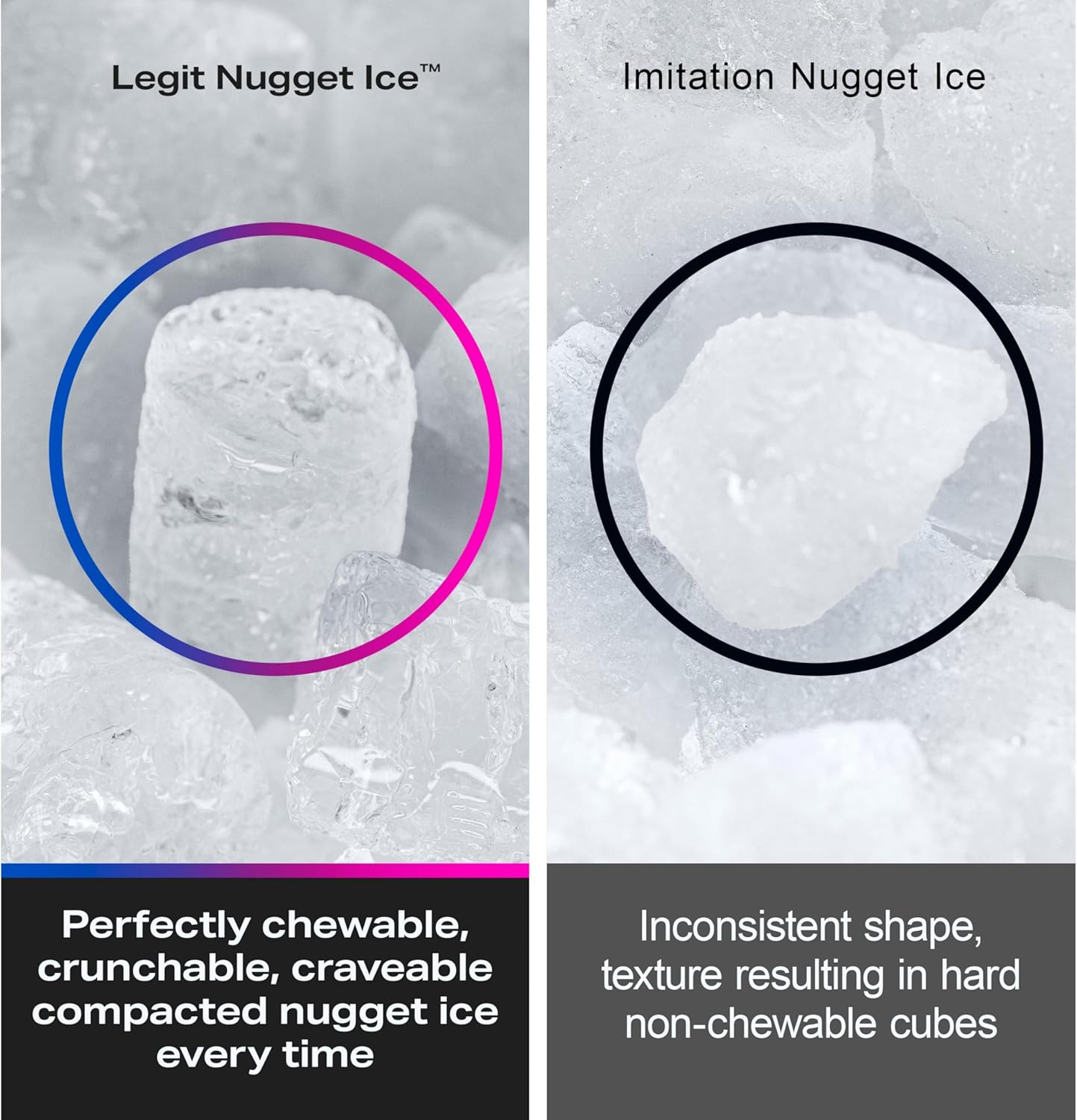 GE Profile Opal 2.0 Ultra Nugget Ice Maker with Side Tank and Scale Inhibiting Filter, Stainless Steel