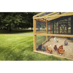 Mondawe 100-ft x 5-ft 19 -Gauge Silver Galvanized steel Barbless Wire Rolled Fencing 1/2-in x 1/2-in - Mesh Size