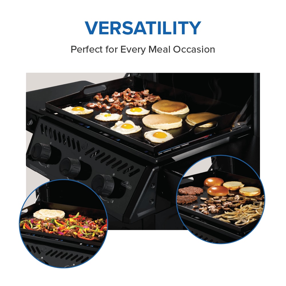 NAPOLEON Freestyle Griddles 3 -Burner Liquid propane Flat Top Grill