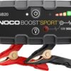 NOCO Boost GB20: 500A UltraSafe Jump Starter – 12V Lithium Battery Booster Pack, Portable Jump Box, Power Bank & Jumper Cables - for 4.0L Gas Engines