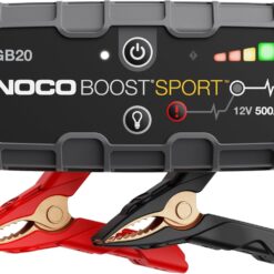 NOCO Boost GB20: 500A UltraSafe Jump Starter – 12V Lithium Battery Booster Pack, Portable Jump Box, Power Bank & Jumper Cables - for 4.0L Gas Engines