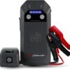 Schumacher Electric 12V Lithium Jump Starter & Power Pack - Portable 1000A Battery Jumper with 10W Wireless Charging, USBA/USBC Fast Charging & Multi-Mode LED Flashlight - 4-in-1 SL1672