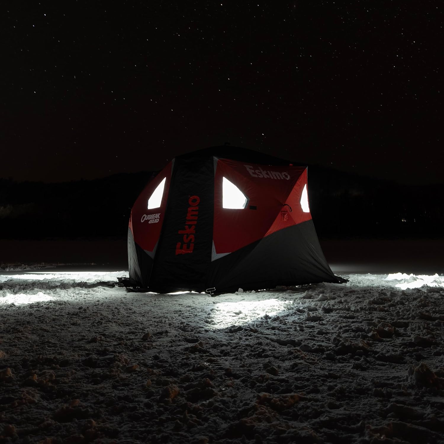 Eskimo E-Hub Shelter Light Kit, Shelters, Black, USB Type A, Alligator Clips, Locking Connection, E-Hub System, 44834